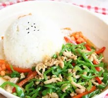 Green Pepper Shredded Pork