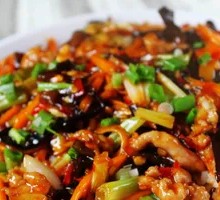 Fish-Flavored Shredded Pork Rice Bowl