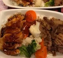 Beef and Enoki Rice Bowl