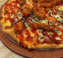 Korean Fried Chicken Pizza