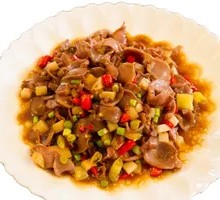 Stir-fried Chicken Gizzard Rice Bowl