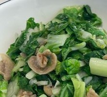 Stir-fried Toubai Cabbage with Oil渣