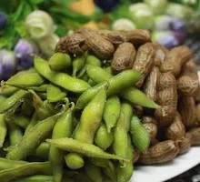 Peanut and Edamame