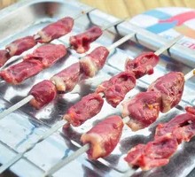 Chicken Heart Skewers