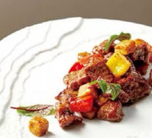 Black Pepper Beef Cubes
