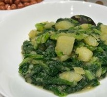 Sesame Oil Bok Choy with Potato