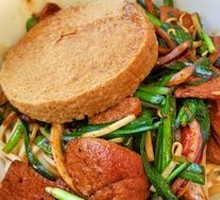 Stir-Fried Pork Liver Noodles