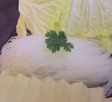 Chinese Cabbage, Vermicelli & Tofu Platter