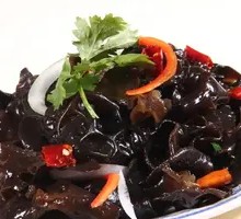 Cold-mixed black fungus