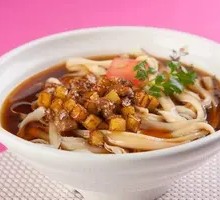 Eggplant and Pork Noodles