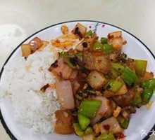 Spicy Pork Fried Rice Bowl