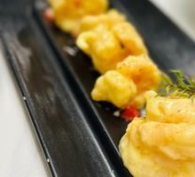 Fresh Fruit Mustard Delight Shrimp