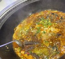 Stewed Fish in Iron Pot