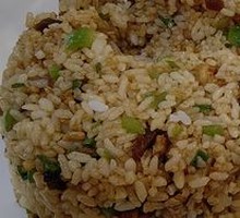 Black Three Dice Fried Rice