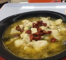 Sour Cabbage Pork Belly with Fish