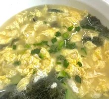 Seaweed and Egg Soup