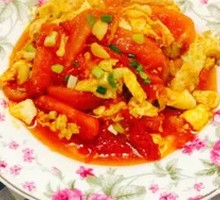 Scrambled Eggs with Tomatoes
