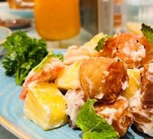 Pineapple Fried Dough Shrimp