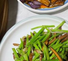 Water Celery with Tofu Skin