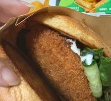 Premium Fresh Shrimp Burger