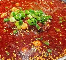 Crispy Pork Cracklings Spicy Rice Noodles