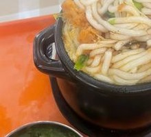 Crispy Meat with Potato Noodles