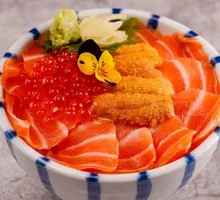 Sea Urchin Salmon Caviar Rice