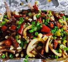 Spicy Garlic Squid with Oil