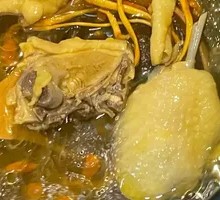 Bird's Nest Mushroom and Free-range Chicken Soup