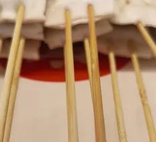 Sour Pickled Beans with Tiao Pi Skewers