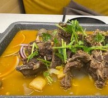 Goat Spine Hot Pot