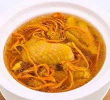 Bird's Nest Mushroom Chicken Soup