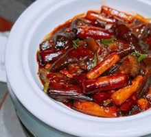 Braised Sea Cucumber with Green Onion