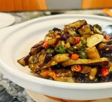 Salted Fish and Eggplant Stew