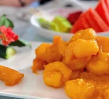 Mango Shrimp with Lychee Flavor