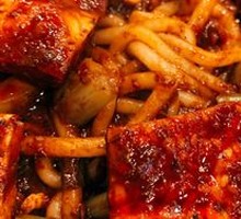 Medium Spicy Naan Noodles Half-and-Half