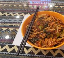 Spicy Chicken Fish Fillet Noodles