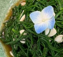 Almond Tossed with Wild Leek