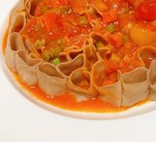 Tomato Buckwheat Noodles