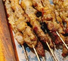 Skewered Lamb
