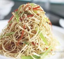 Scallion-flavored Tofu Strips