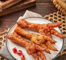 Braised Chicken Feet with Tiger Skin