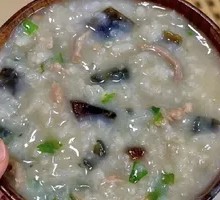 Century Egg and Pork Porridge