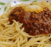 Meat Sauce Noodles