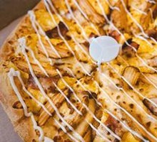 American-style Bacon & Potato Pizza