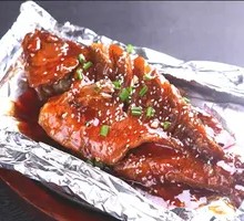 Sizzling Sauce-Flavored Sea Bass