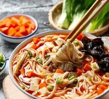 Dry-Mixed Beef Noodles