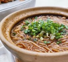 Stewed Pork Minced with Sweet Potato Noodles