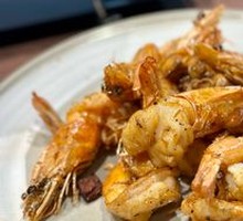 Pan-seared Foie Gras with Fresh Shrimp