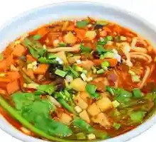 Sour Soup Pork Minced Noodles
